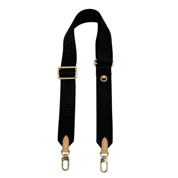 LOUIS VUITTON Bandoulière Strap Black - Picture 1 of 10